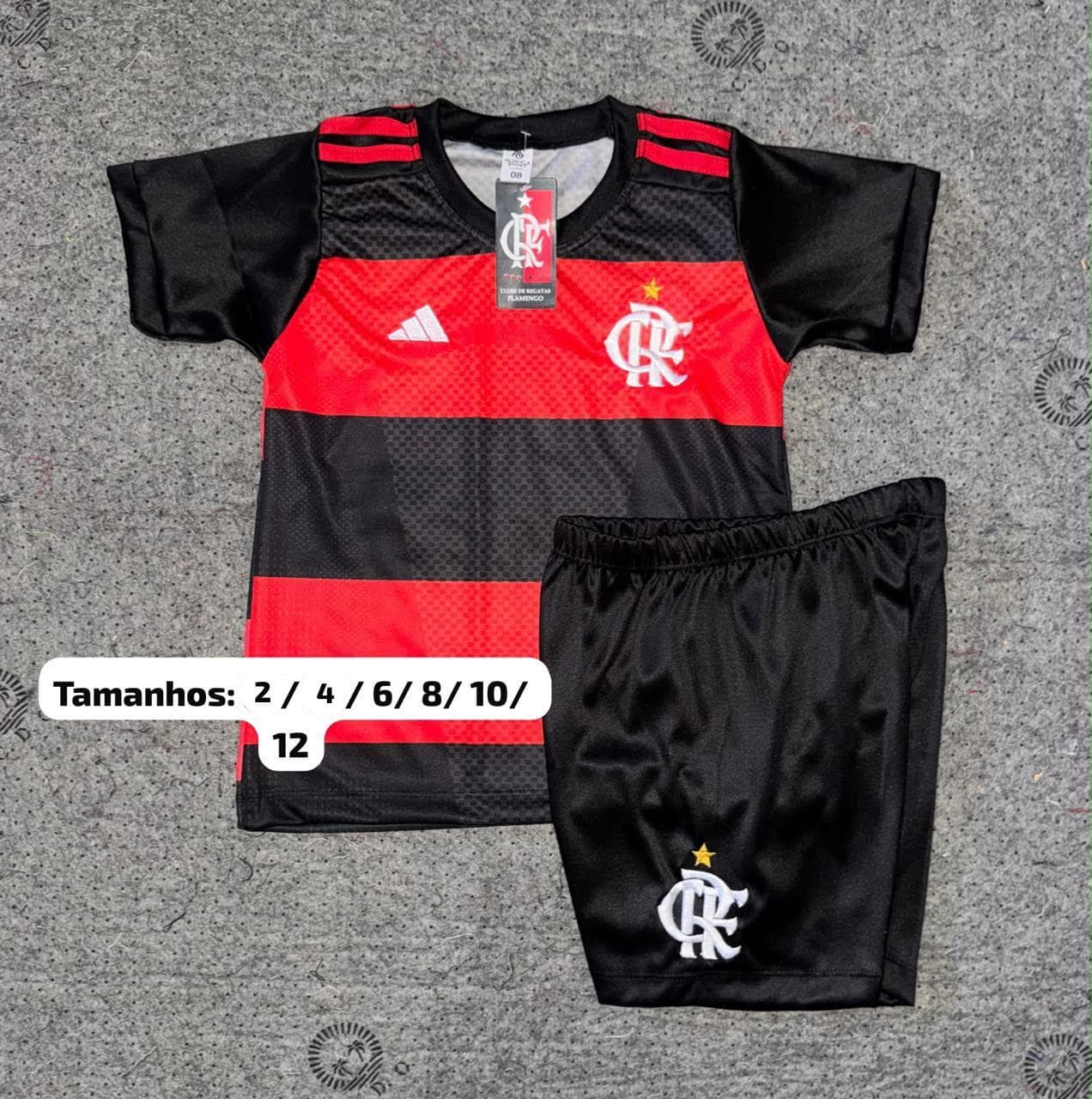 Conjunto Infantil Flamengo Modelo 1