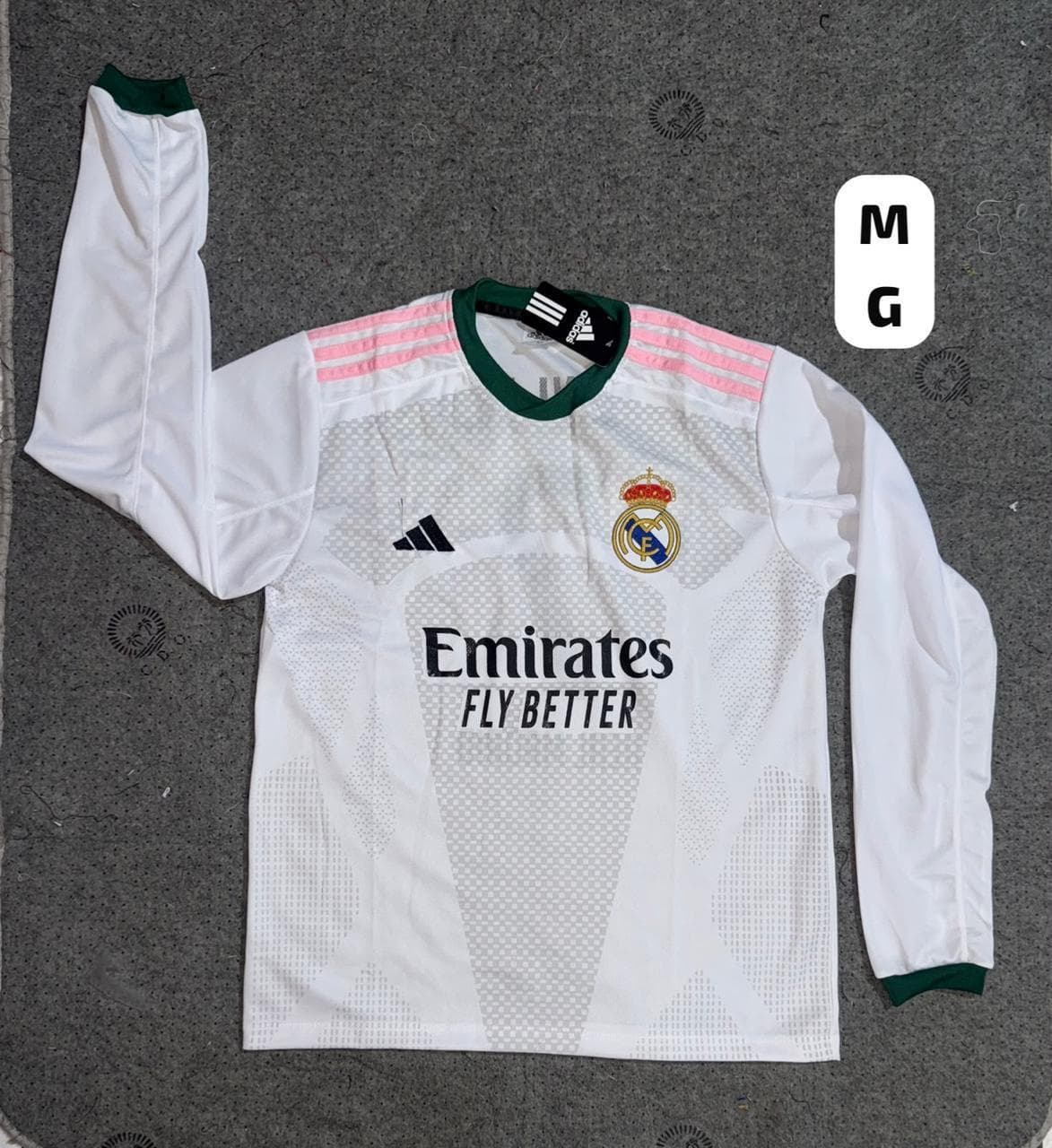 Camisa Manga Longa Real Madrid