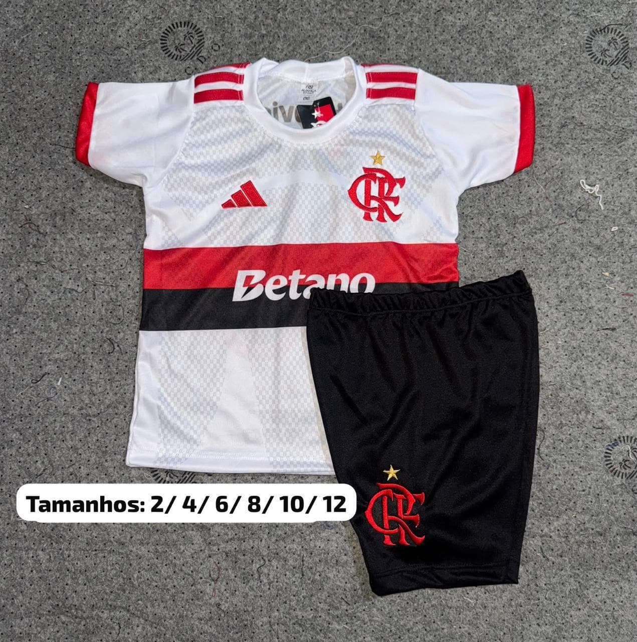 Conjunto Infantil Flamengo Modelo 2